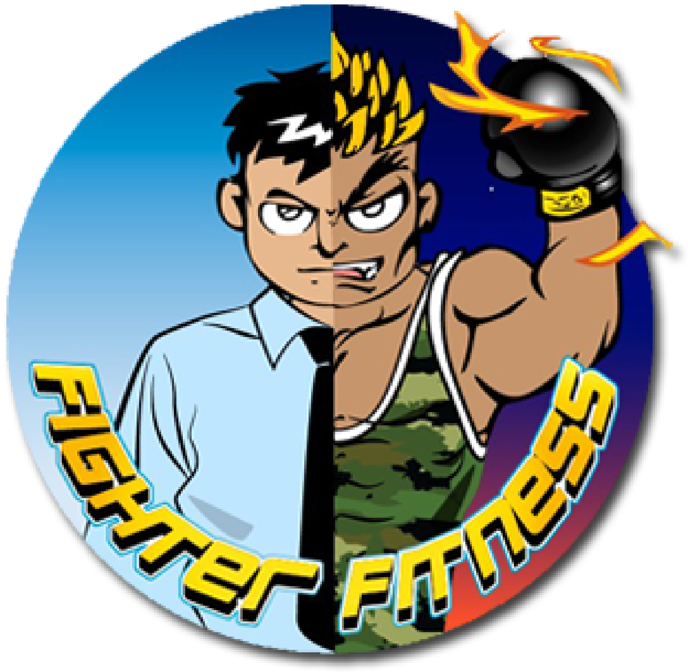 Logo of Fighter Fitness (Partner School of Muay Thai Singapore West)